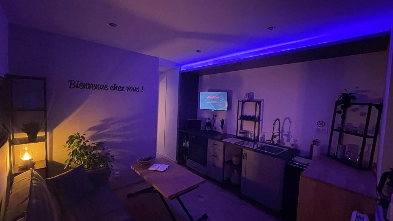 Bienvenue Chez Vous "Appartement Classe 2 Etoiles En Rdc Avec Espace Exterieur Et Parking" Dole Ngoại thất bức ảnh